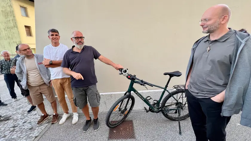 Toffoli è stato accolto da amici e sostenitori