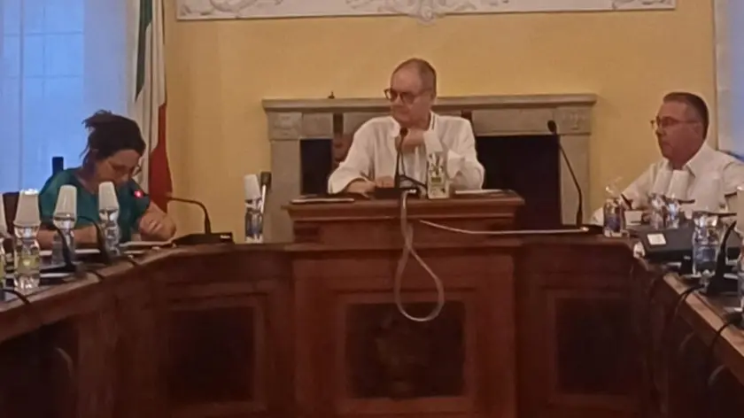 Il sindaco di Palmanova Giuseppe Tellini