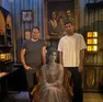 Simone Fort e Alex Meret in una delle location dell'escape room a Udine