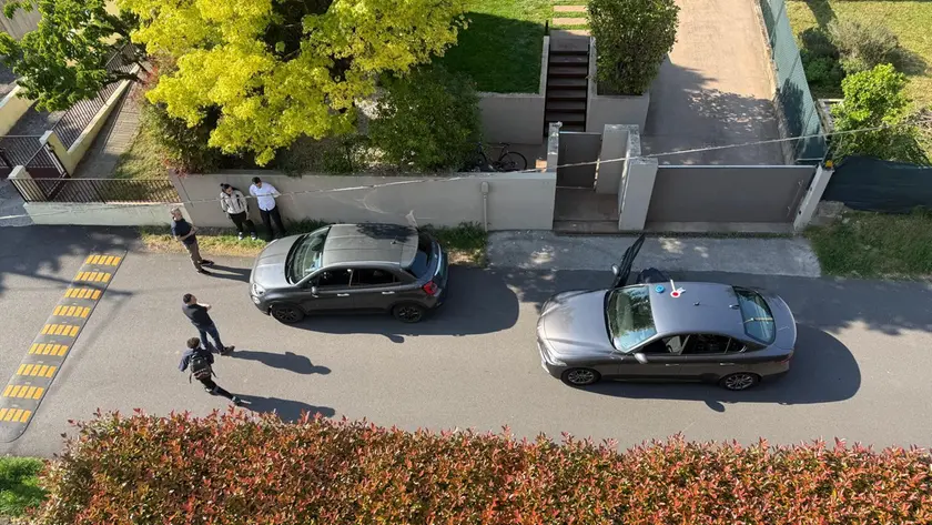 I carabinieri del Norm di Pordenone intervenuti in via Calvi