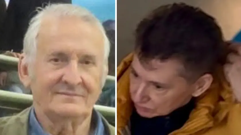 A sinistra Giuliano Fedele, a destra Marzia Fedele