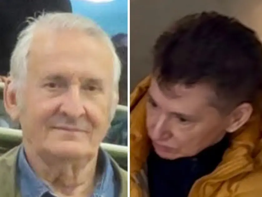A sinistra Giuliano Fedele, a destra Marzia Fedele