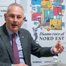 Il sindaco di Pordenone Alessandro Basso in redazione al Messaggero Veneto