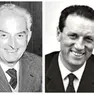 I capitani d'industria Luciano Savio e Lino Zanussi