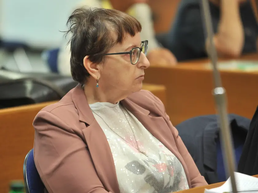 Lorena Venier, mamma di Alessandro, e rea confessa del suo omicidio (Foto Petrussi)
