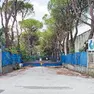 L’ingresso dell’ex cartiera Romanello di Campoformido