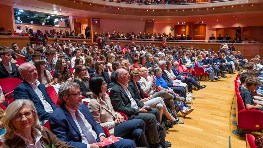 L'inaugurazione al Giovanni da Udine. Foto Petrussi