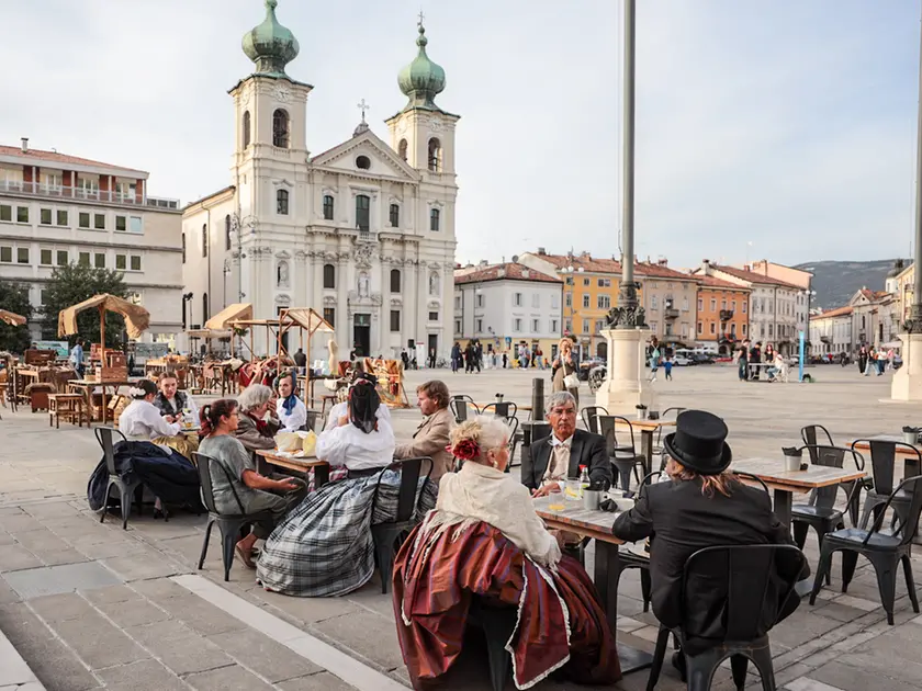 La trasformazione di piazza Vittoria grazie all'evento Crossroads (Foto Tibaldi)