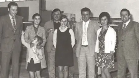 Un'immagine storica dei soci fondatori