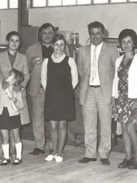 Un'immagine storica dei soci fondatori