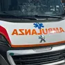Sul posto è intervenuta l'ambulanza