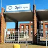 L'ingresso della ditta Spin di Torviscosa