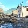 Ciò che è rimasto della stalla e dell’abitazione di Cimenti