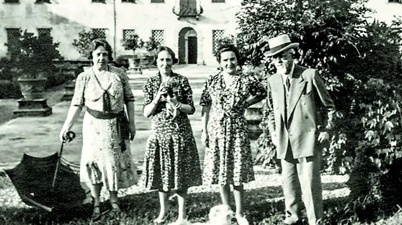 I de Claricini Dornpacher nella villa di Bottenicco di Moimacco