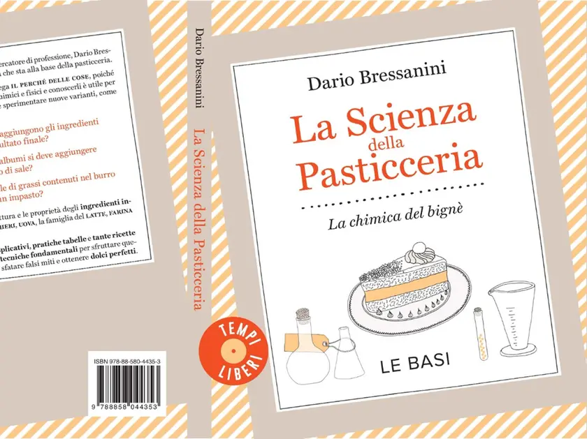 La copertina del libro di Dario Bressanini sulla pasticceria