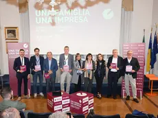 I premiati sul palco (Foto Petrussi)