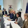 Il ministro Valditara nell'incontro a porte chiuse