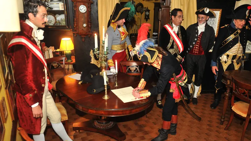 La rievocazione del Trattato di Campoformido (Foto petrussi)