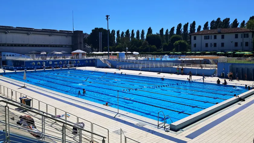 Piscina palamostre a Udine (Foto Petrussi)