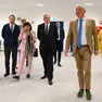 Il ministro Tommaso Foti con il sindaco Basso e le autorità locali. Foto Brisotto/Petrussi