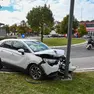 L'auto coinvolta nell'incidente