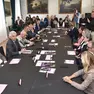 Alcuni dei partecipanti alla conferenza stampa di presentazione del nuovo vademecum (foto Petrussi)