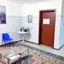 La sala d’attesa dell’ambulatorio del medico di base a Cordovado dove è avvenuto il fatto