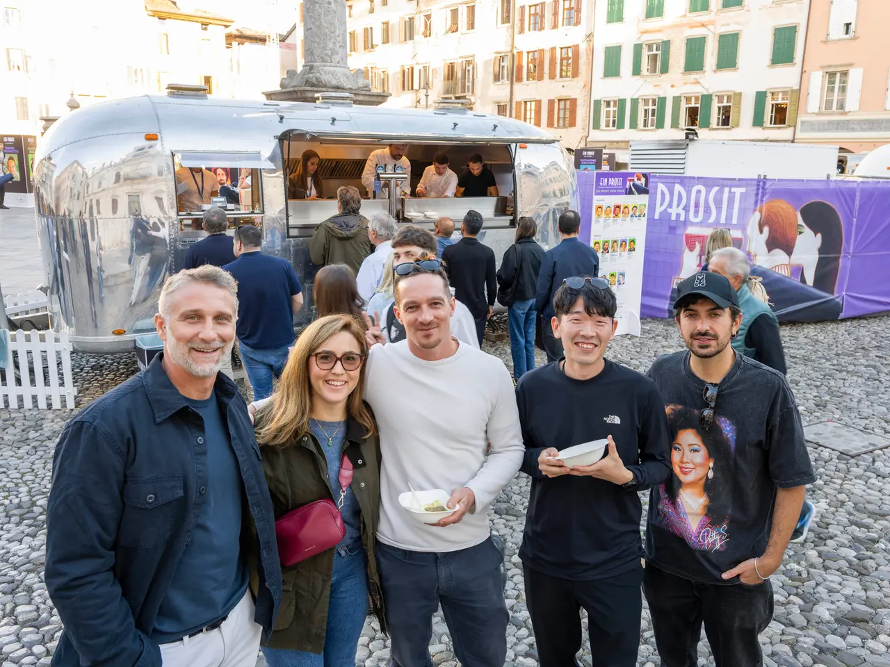 Clienti sorridenti a Udine (Petrussi)