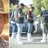 La vittima, Marius Adrian Dorobantu, 59 anni, e gli uomini della polizia scientifica a Porcia
