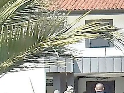 Villa Giuseppe a Pradamano durante una perquisizione