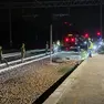 I soccorsi sul luogo dell'incidente