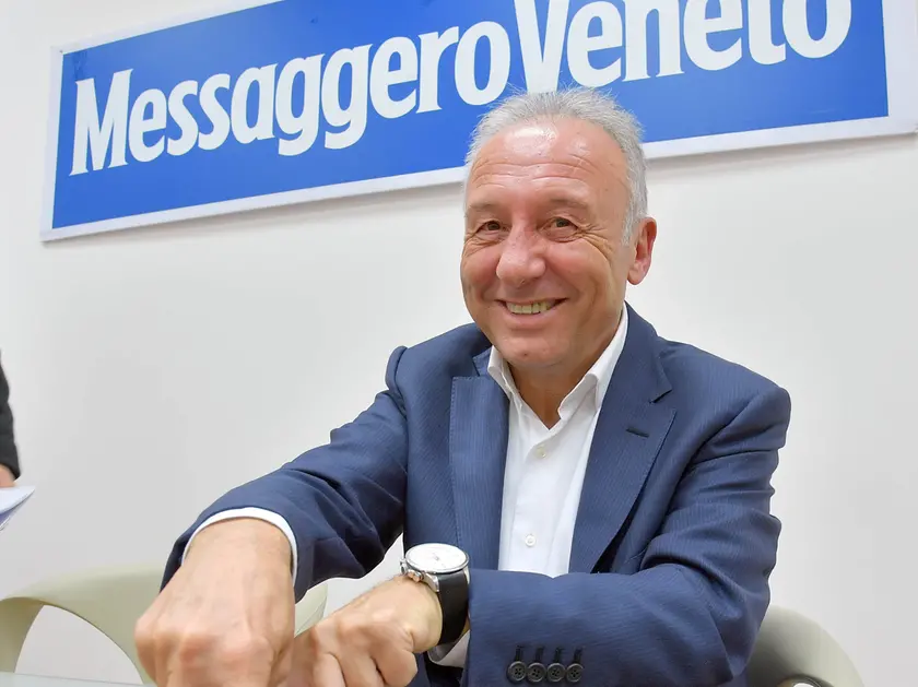 Alberto Zaccheroni in una visita a Sport Business Forum