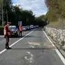 I rilievi sul luogo dell'incidente