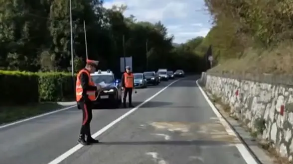 I rilievi sul luogo dell'incidente