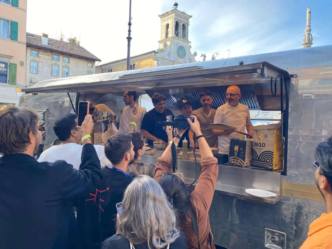 Gli chef stellati in piazza San Giacomo