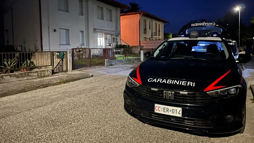 Carabinieri a Vajont