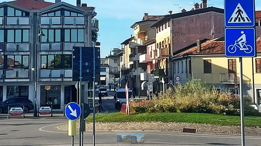 Via Manzoni a Grado