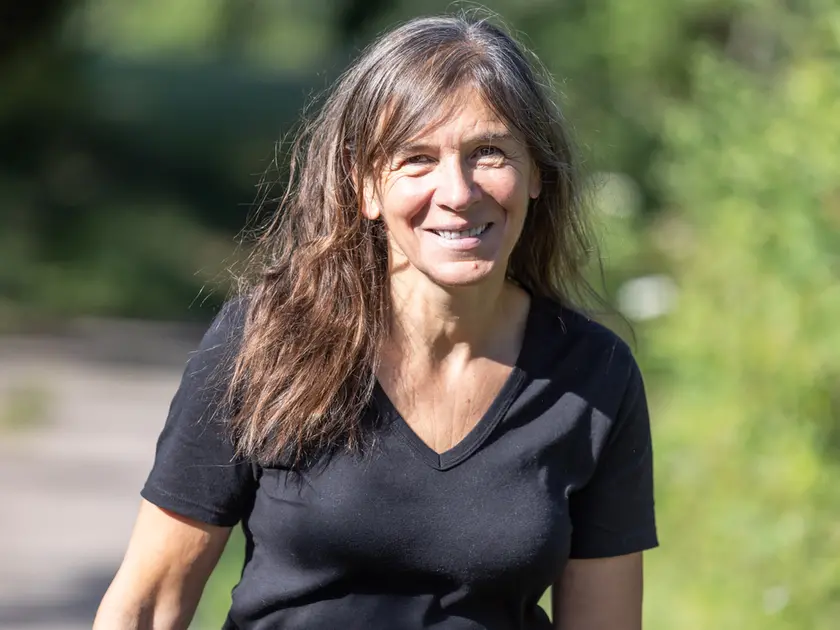 La scrittrice Violaine Bérot