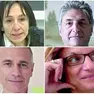 Nelle foto in alto Rombi e Cafarelli. Sotto, Crescentini e Zanon