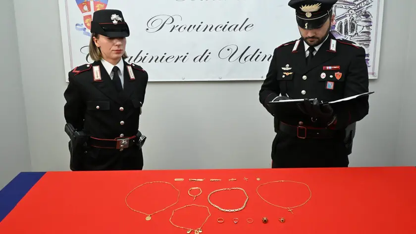 I carabinieri con i gioielli