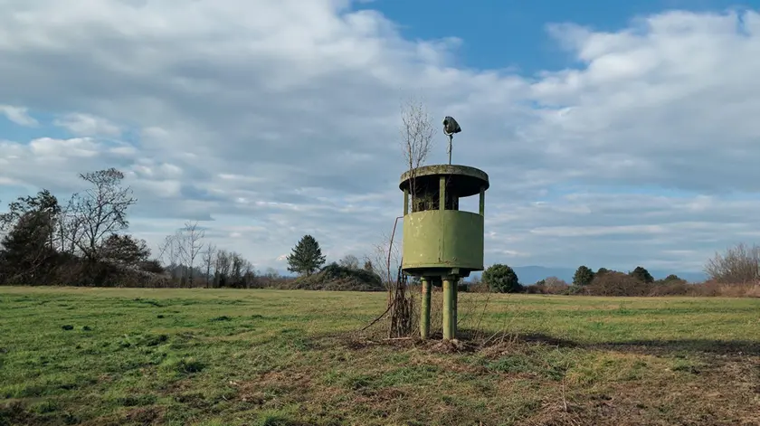 L’ex sito militare Hawk di Fagagna: l’area appartiene al Comune