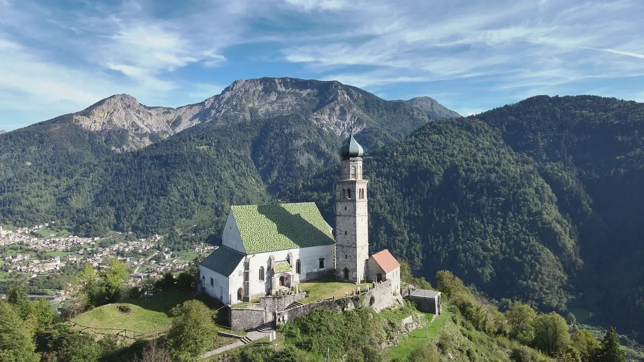La Pieve di San Pietro vista dall'alto