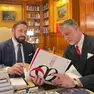 Il sindaco Zorino e il ministro Giuli