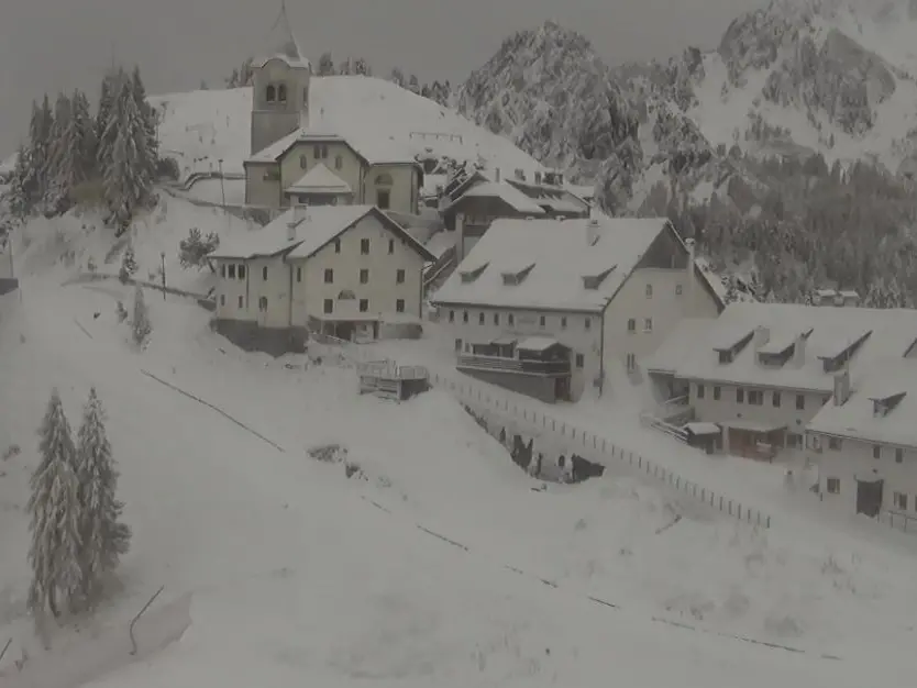 Neve sul Lussari