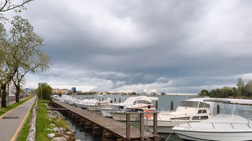 Il pontile di Argini dei Moreri
