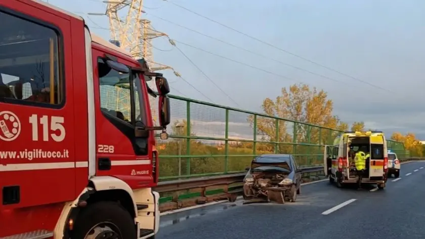 Le immagini dell'incidente