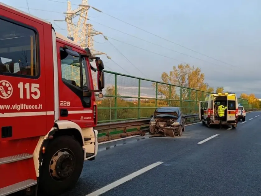 Le immagini dell'incidente