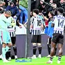 Okoye, Palma e Abankwah (da sinistra a destra) sotto la Curva Nord senza parole dopo l’ultimo ko