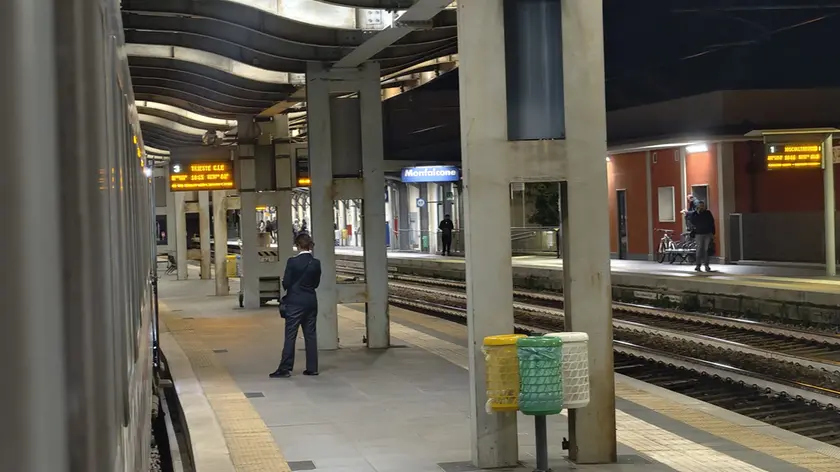 La stazione di Monfalcone (Bruni)