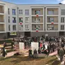 L'inaugurazione delle nuove case Ater in via Eritrea a Udine
